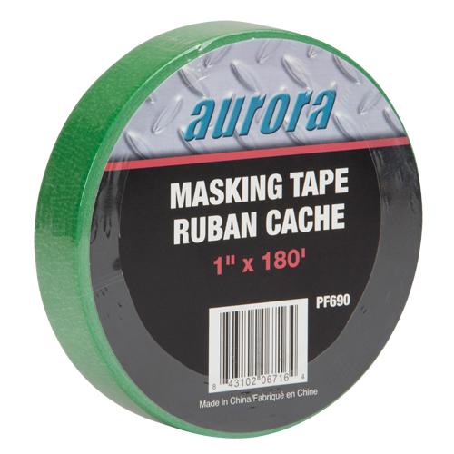 Ruban-cache pour peintres, 25 mm (1") x 55 m (180'), Vert Solutions industrielles ALPHA