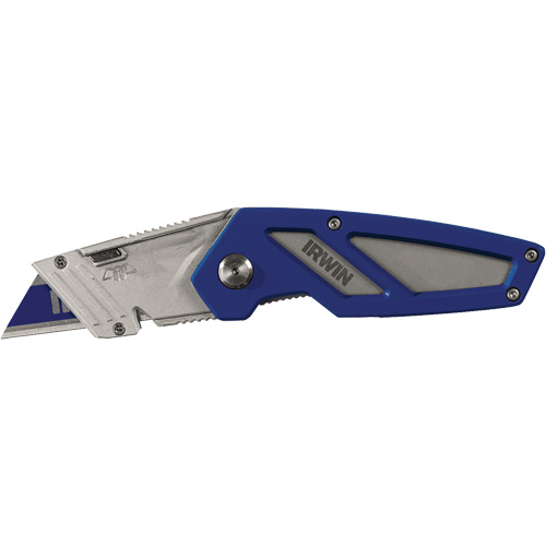 FK 100 Folding Utility Knife, 22 mm Blade, Metal Handle Solutions industrielles ALPHA