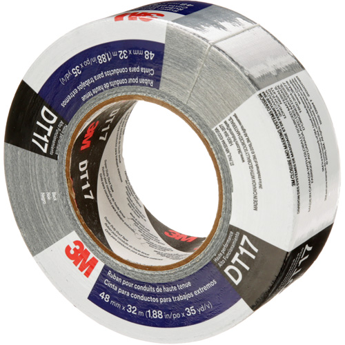 DT17 Super-Duty Duct Tape, 17 mils, Black, 48 mm (2") x 32 m (105') Solutions industrielles ALPHA