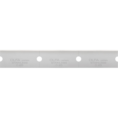 Glass Scraper Replacement Blades, Single Style Solutions industrielles ALPHA