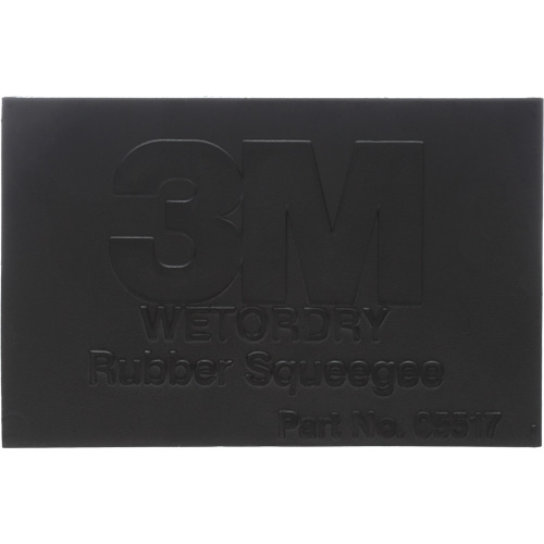 Wetordry Rubber Squeegee, 4-1/4" L x 2-3/4" W Solutions industrielles ALPHA