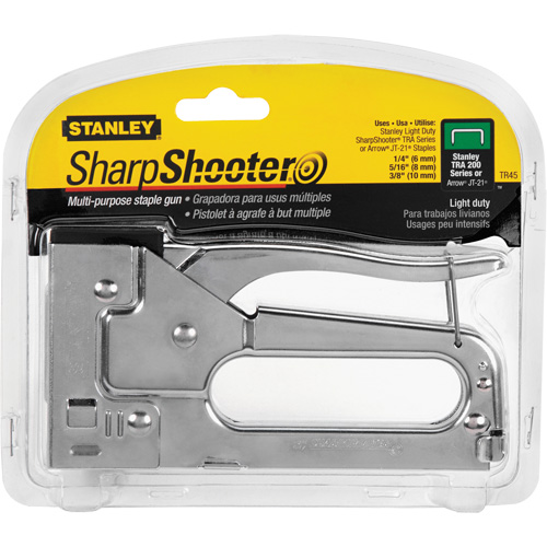 Light-Duty Staple Gun, 5/16"/1/4"/3/8" Staples Solutions industrielles ALPHA