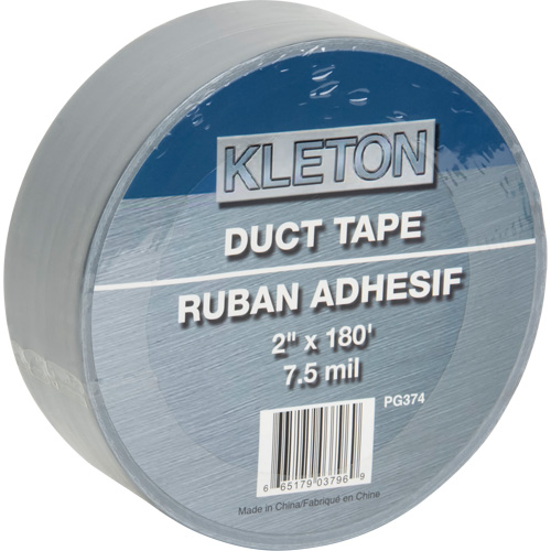 Ruban adh&eacute;sif de cat&eacute;gorie utilitaire, 7,5 mils, Argent, 50 mm (2") x 55 m (180') Solutions industrielles ALPHA