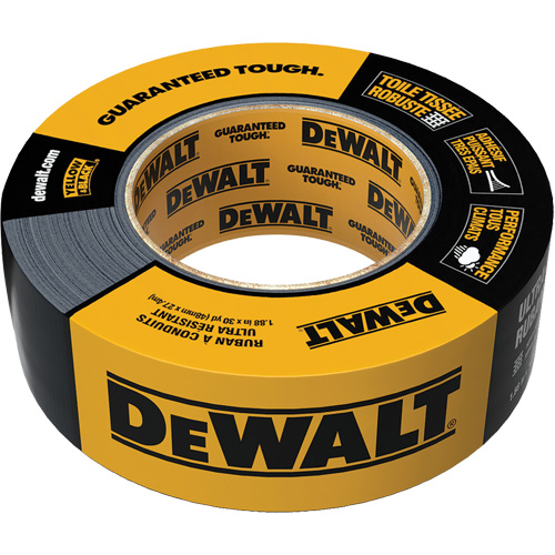 Ultra-Tough Duct Tape, Black, 48 mm (2") x 27.4 m (90') Solutions industrielles ALPHA