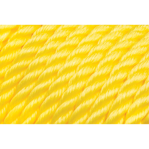 Corde jaune tress&eacute;e 5/8", Polypropyl&egrave;ne, 200' Solutions industrielles ALPHA