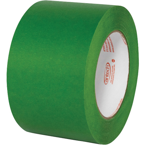 Premium Safe Tack Masking Tape, 72 mm (2-83/100") x 55 m (180.44'), Green Solutions industrielles ALPHA