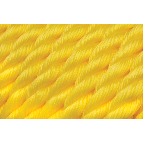 Braided Yellow Rope, Polypropylene, 300' Solutions industrielles ALPHA