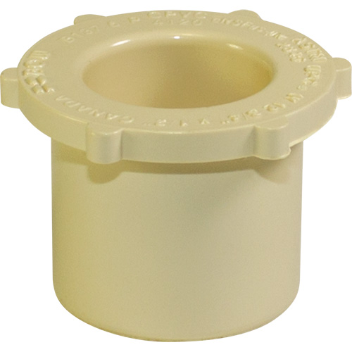 Flowguard Gold&reg; Pipe Bushing, 3/4" x 1/2", Spigot x Hub, CPVC Solutions industrielles ALPHA