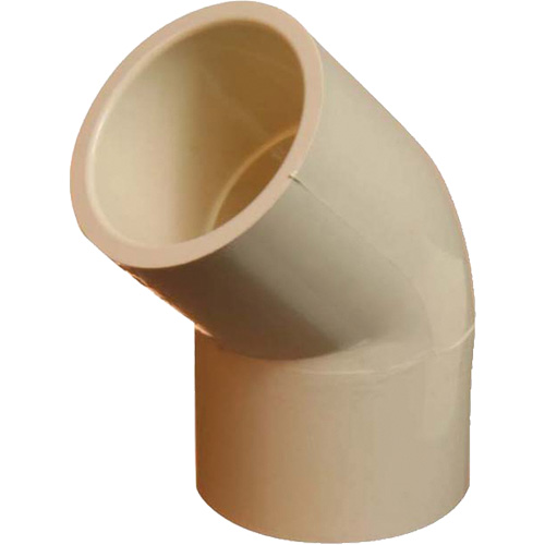 Flowguard Gold&reg; 45° Elbow Fitting, Standard, CPVC, 1/2" Solutions industrielles ALPHA