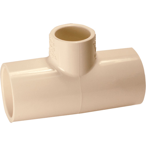 Flowguard Gold&reg; Tee Fitting, Reducing, CPVC, 1-1/2" x 1" x 1" Solutions industrielles ALPHA