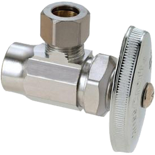 Robinet d&eacute;querre &agrave; compression nominale 1/2" BrassCraft Solutions industrielles ALPHA