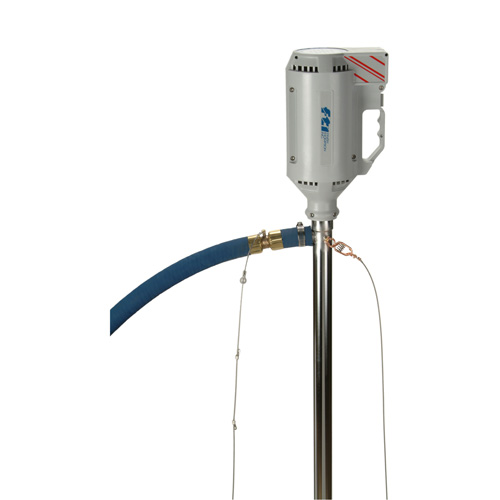 Trousse de pompe pour baril TTS-40 avec moteur M7X, Acier inoxydable Solutions industrielles ALPHA