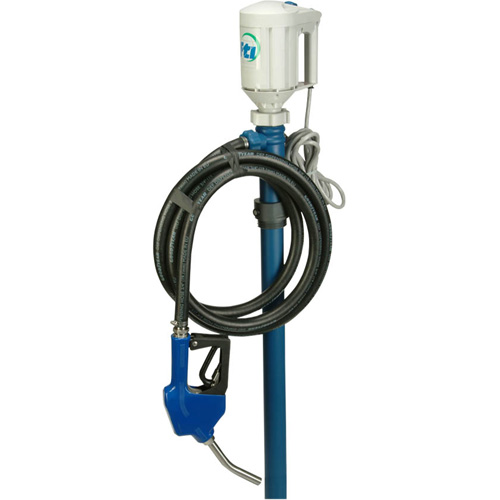 PFM-40 Drum Pump Kit with M3V Motor & DEF Accessories, Polypropylene/PVDF/Stainless Steel Solutions industrielles ALPHA