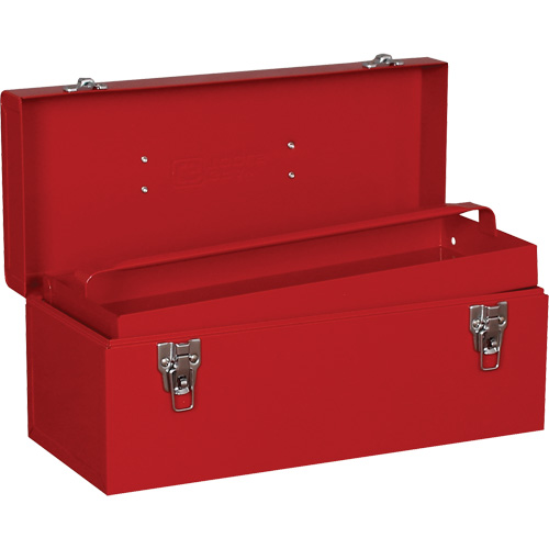 Coffre &agrave; outils &agrave; usages multiples, 7" P x 16" la x 7-1/2" h, Rouge Solutions industrielles ALPHA