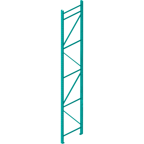 Montants Centennial - Usage intensif, 24" p x 144" h Solutions industrielles ALPHA