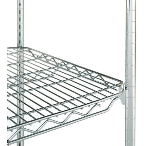 &eacute;lement de rayonnage ajustable Qwikslot, Tiers 4, 48" la x 54" h x 24" p Solutions industrielles ALPHA