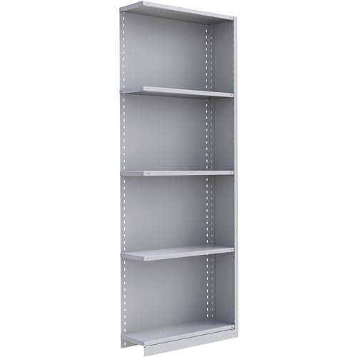 &eacute;l&eacute;ment de rayonnage Interlok, Acier, Sans boulons, Capacit&eacute; 800 lb, 36" la x 100" h x 24" p Solutions industrielles ALPHA
