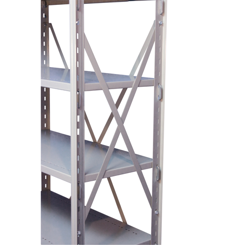 Croisillons arri&egrave;res pour rayonnage enclenchable Interlok Solutions industrielles ALPHA