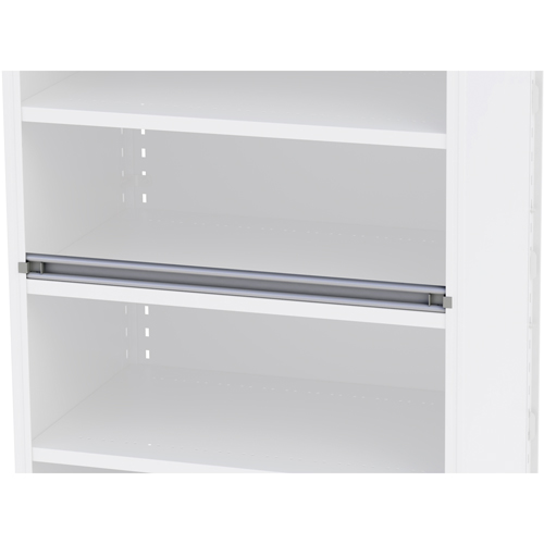 Façade pour rangement de bacs pour rayonnage enclenchable Interlok Solutions industrielles ALPHA