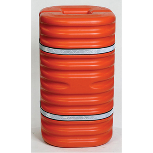 Protecteur de colonne, Ouverture int&eacute;rieure 8", 24" lo x 24" la x 42" h, Orange Solutions industrielles ALPHA