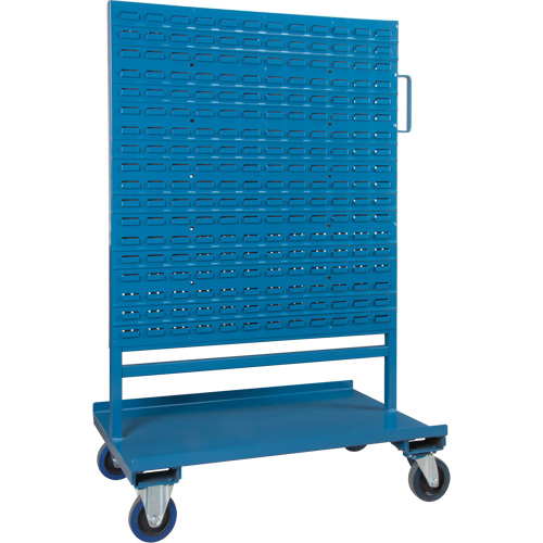 Support combin&eacute; bac/panneau perfor&eacute;, &agrave; deux c&ocirc;t&eacute;s, 38" la x 24-1/2" p x 55" h Solutions industrielles ALPHA