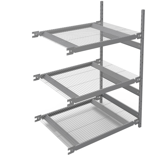 Wide Span Storage Shelving, Steel, Boltless, Add-On, 42" W x 60" H x 32" D Solutions industrielles ALPHA