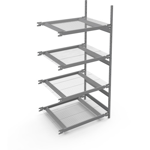 Wide Span Storage Shelving, Steel, Boltless, 1340 lbs. Capacity, 42" W x 84" H x 32" D Solutions industrielles ALPHA