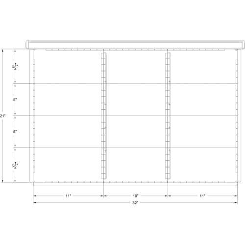 Cabinet d'entreposage &agrave; tiroirs int&eacute;gr&eacute; Interlok Solutions industrielles ALPHA