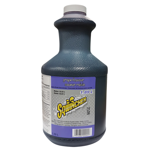 Sqwincher&reg; Rehydration Drink, Concentrate, Grape Solutions industrielles ALPHA