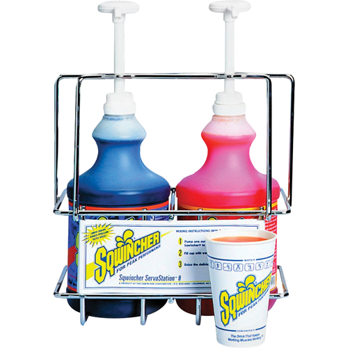 Sqwincher&reg; ServaStations&reg; Wall Mount Rack Solutions industrielles ALPHA