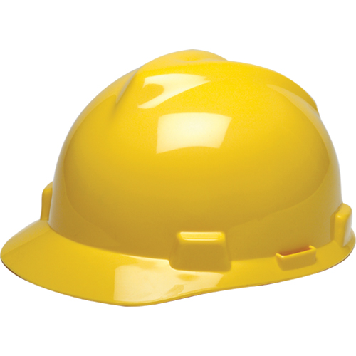 Casques de protection V-Gard - Suspensions 1-Touch, R&eacute;pond aux normes CSA type 1, Suspension Glissement rapide, Non ventil&eacute; Solutions industrielles ALPHA