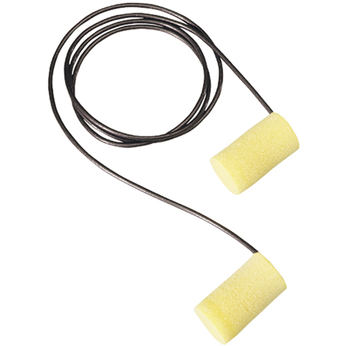 Bouchons d'oreilles m&eacute;talis&eacute; E-A-R Classic Plus de 3M, Avec cordon, Grand, Vrac - Sac en poly, NRR dB 33 Solutions industrielles ALPHA