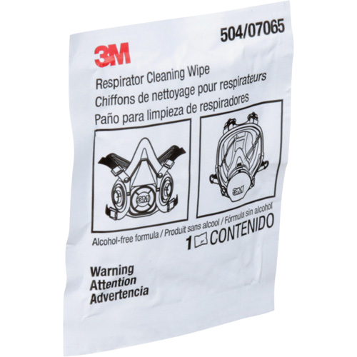 Serviettes de nettoyage pour respirateurs, Lingettes Solutions industrielles ALPHA