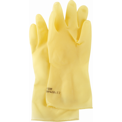 Gants Featherweight Plus, Taille Grand/9, 13" lo, Latex de caoutchouc, 17 mils Solutions industrielles ALPHA