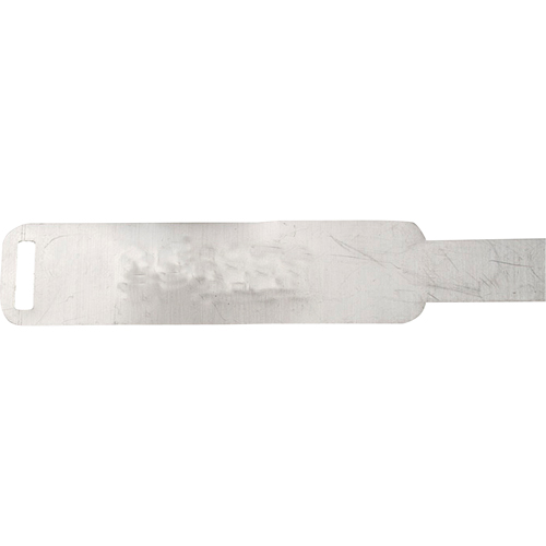 Aluminum Blank Tags, 1" W x 10" H Solutions industrielles ALPHA