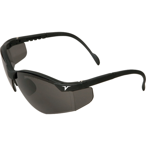 Lunettes de s&eacute;curit&eacute; Veratti Breeze, Lentille Grise/fum&eacute;e, Anti-&eacute;gratignures, R&eacute;pond ou surpasse la norme CSA Z94.3 Solutions industrielles ALPHA