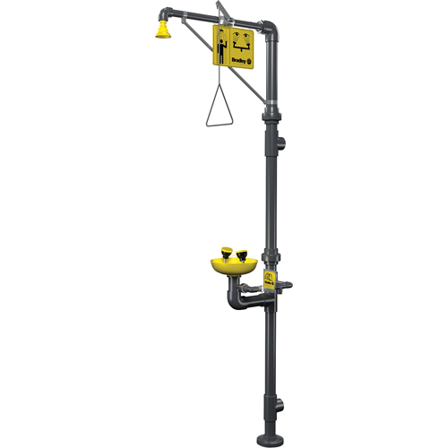 Corrosion-Resistant Emergency Shower & Eye/Face Wash Station Solutions industrielles ALPHA