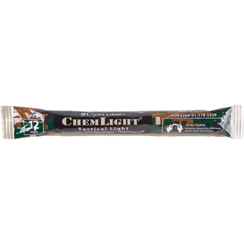 B&acirc;tons de s&eacute;curit&eacute; luminescents Cyalume 6", Rouge, Dur&eacute;e 12 h Solutions industrielles ALPHA