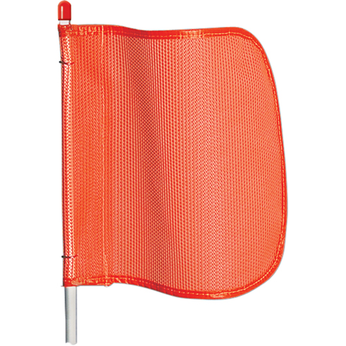 Tiges d'avertissement pour usage g&eacute;n&eacute;ral, Fixation Filet&eacute;, Hauteur 5', Orange Solutions industrielles ALPHA