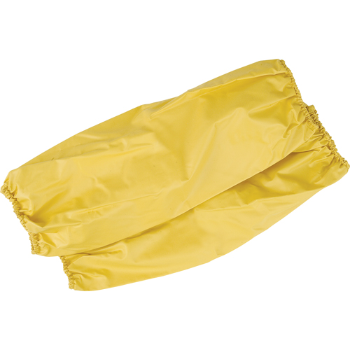 Flame Resistant Sleeves, 18" long, Polyester/PVC, Yellow Solutions industrielles ALPHA