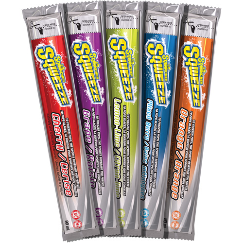 Sqwincher&reg; Sqweeze Freezer Pops Solutions industrielles ALPHA