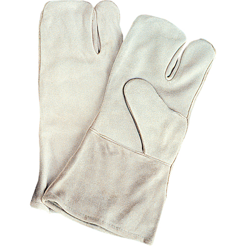 Gants de soudeur d'usage standard, Cuir de vache refendu, Taille Grand Solutions industrielles ALPHA