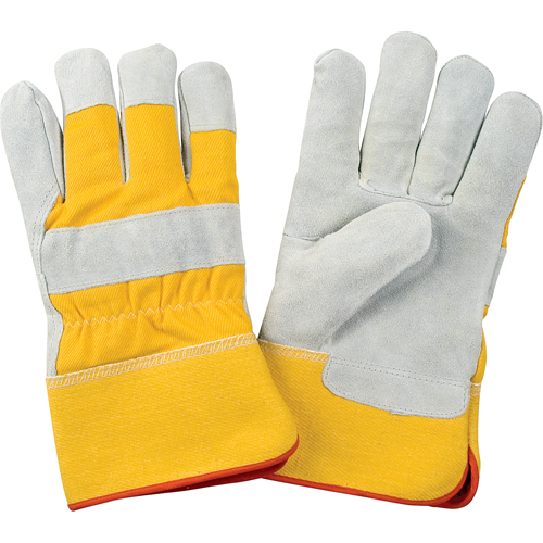 Premium Winter-Lined Fitters Gloves, 2X-Large, Split Cowhide Palm, Foam Fleece Inner Lining Solutions industrielles ALPHA
