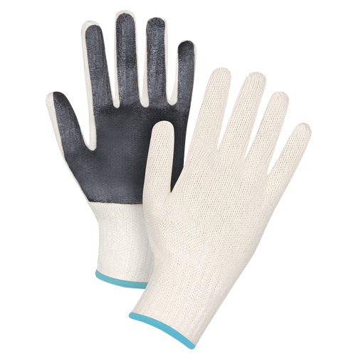 Palm-Coated String Knit Gloves, Poly/Cotton, Single Sided, 7 Gauge, X-Large Solutions industrielles ALPHA