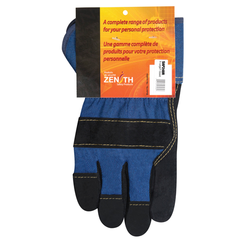 Gants d'ajusteur doubl&eacute;s pour l'hiver &agrave; chaleur sup&eacute;rieure, T-Grand, Paume en Cuir de vache refendu, Doublure en Thinsulate Solutions industrielles ALPHA