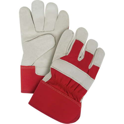 Gants d'ajusteur doubl&eacute;s pour l'hiver &agrave; chaleur sup&eacute;rieure, T-Grand, Paume en Cuir fleur de porc, Doublure en Thinsulate Solutions industrielles ALPHA