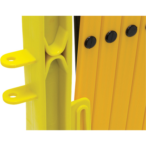 Barri&egrave;re Xpandit, 36" h x 11,5' lo, Noir/Jaune Solutions industrielles ALPHA