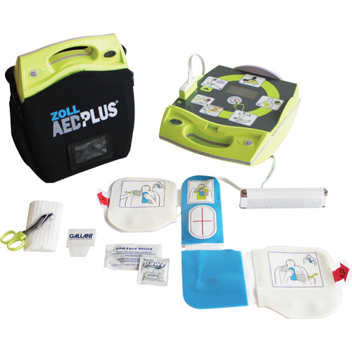D&eacute;fibrillateur AED Plus, Semi-automatique, Anglais, Classe 4 Solutions industrielles ALPHA
