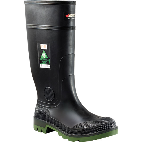 Enduro All Season Industrial Boots, Rubber, Steel Toe, Size 8, Puncture Resistant Sole Solutions industrielles ALPHA