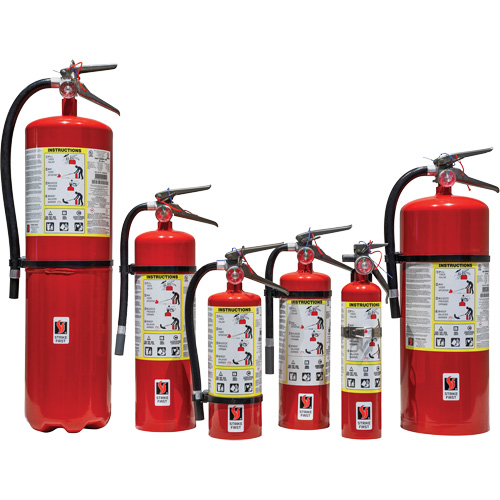 Fire Extinguisher, ABC, 5 lbs. Capacity Solutions industrielles ALPHA